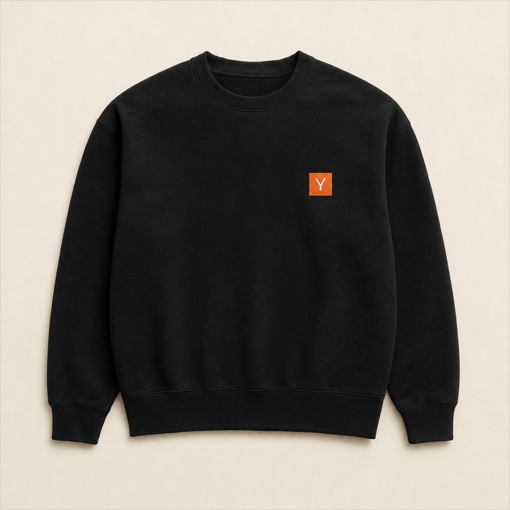 The Crewneck — Black