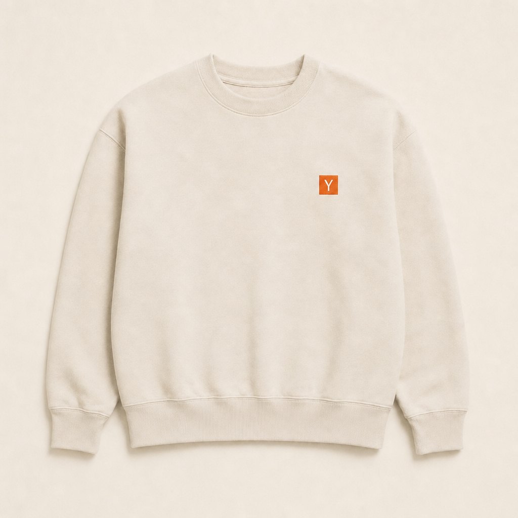 The Crewneck — Ecru