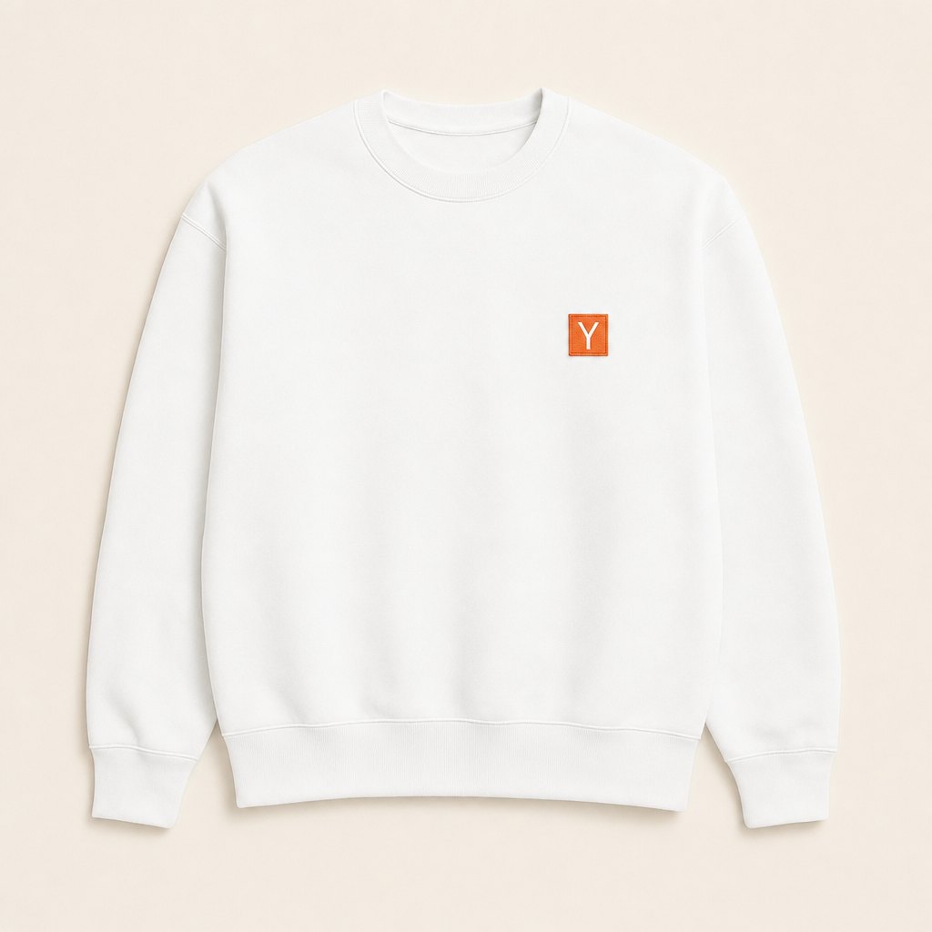 The Crewneck — White